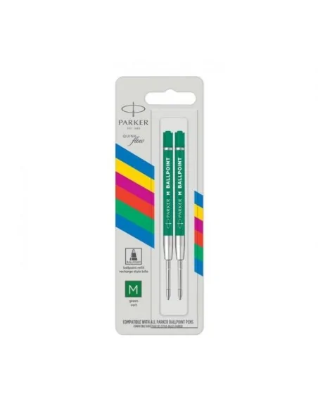 Ρ STD ECONOMY REFILL BPen GREEN MED BL2 Box12