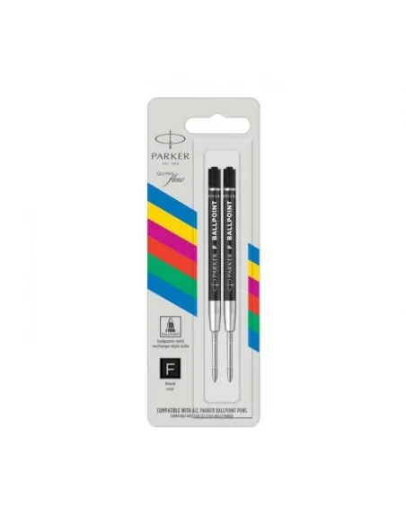 Ρ STD ECONOMY REFILL BPen BLACK FINE BL2 Box12