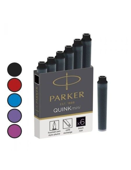 Ρ QUINK ΙΝΚ C/DGES ΜΙΝΙ BLACK 6τ