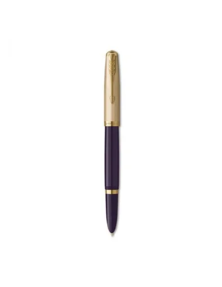 PARKER 51 DLX PLUM GT FP Μ 18k