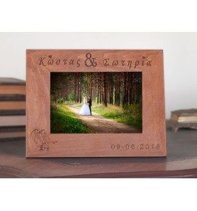 Personalized photo frame for wedding