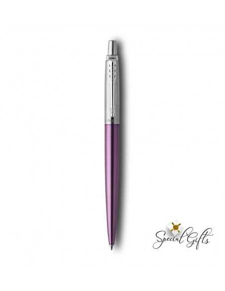 Parker Jotter Violet με χάραξη Parker Jotter Violet με χάραξη