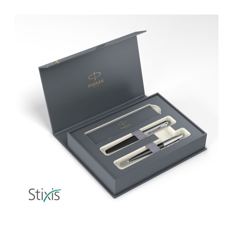 Parker JOTTER CR B.STR.BLACK CT Set[FP-ΒΡ]