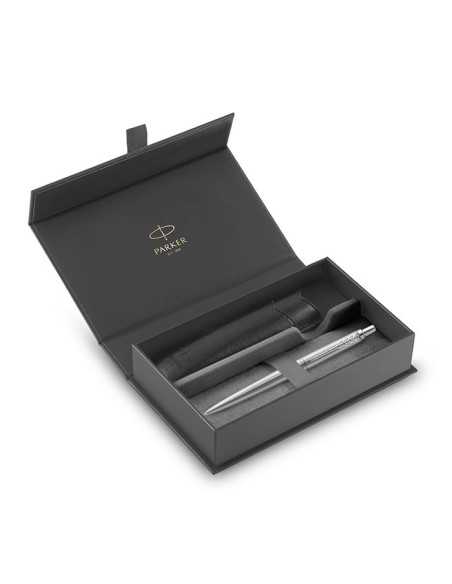 P JOTTER XL MCHR STEEL CT BP+BLK PU PP