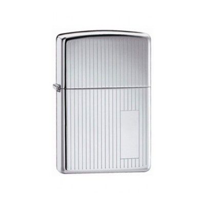 Αναπτήρας Zippo Chrome με ρίγες