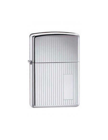 Αναπτήρας Zippo Chrome με ρίγες