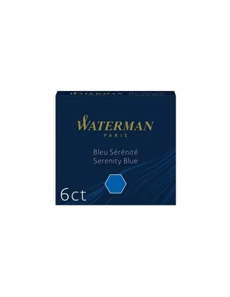 W ΙΝΚ 6pcs ΜΙΝΙ INT'L C/DGES FLOR. BLUE