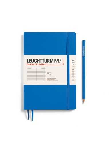 L NOTEBOOK SC A5 MED RULED SKY 123p