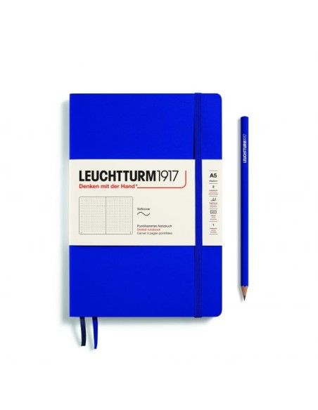 L NOTEBOOK SC A5 MED DOTTED INK123p