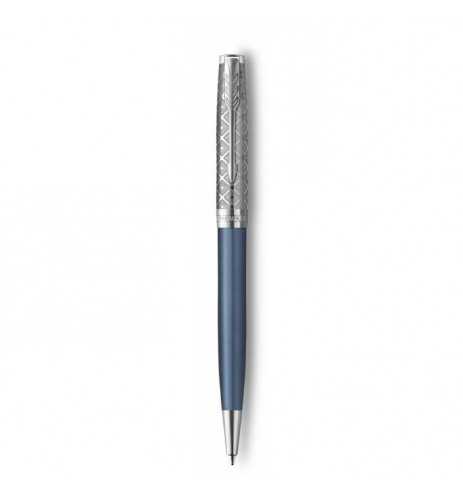 Στυλό διαρκείας Parker Sonnet Premium Metal Blue CT