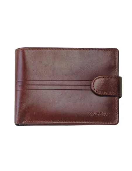 Πορτοφόλι δερμάτινο καφέ