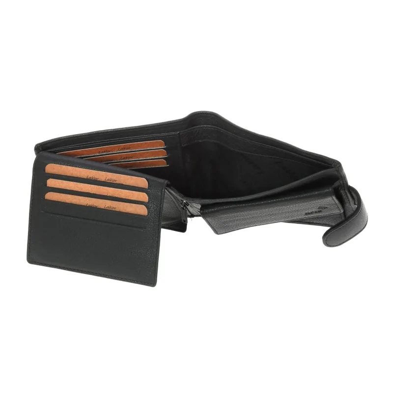 Πορτοφόλι Δερμάτινο Μαύρο