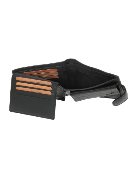 Πορτοφόλι Δερμάτινο Μαύρο