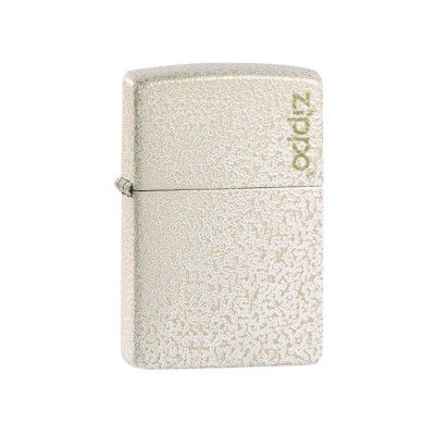 Αναπτήρας Zippo λευκός κρακελέ