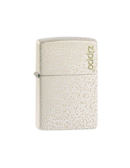 Αναπτήρας Zippo λευκός κρακελέ