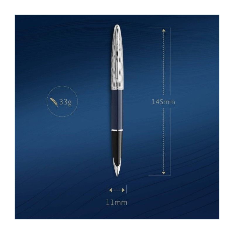 Waterman CARENE SE DLX BLUE CT FPen F