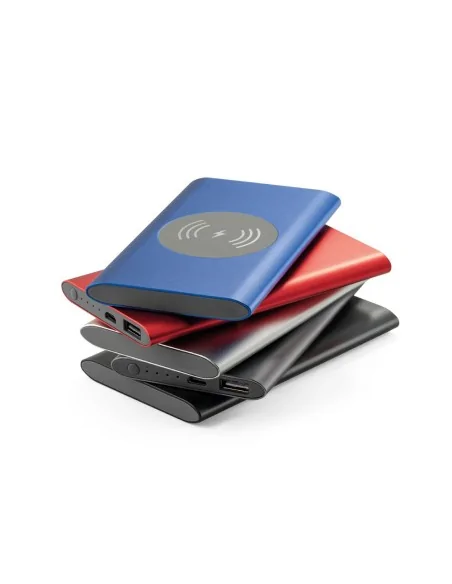 Φορητή μπαταρία αλουμινίου και ασύρματος φορτιστής 4.000 mAh