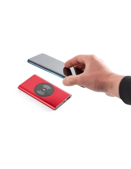 Φορητή μπαταρία αλουμινίου και ασύρματος φορτιστής 4.000 mAh