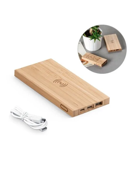 Φορητή μπαταρία μπαμπού