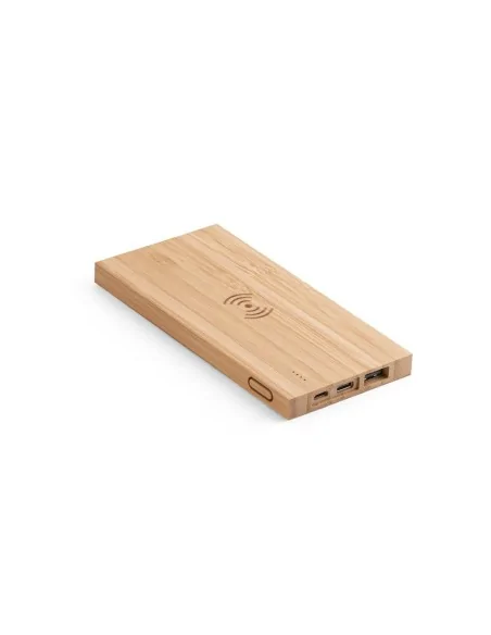 Φορητή μπαταρία μπαμπού χωρητικότητας 5.000 mAh