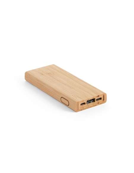Φορητή μπαταρία μπαμπού χωρητικότητας 5.000 mAh