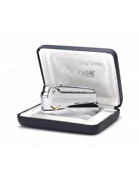 ΑΝΑΠΤΗΡΑΣ RONSON PREMIER VARAFLAME CHOME MONOGRAM RTL20003