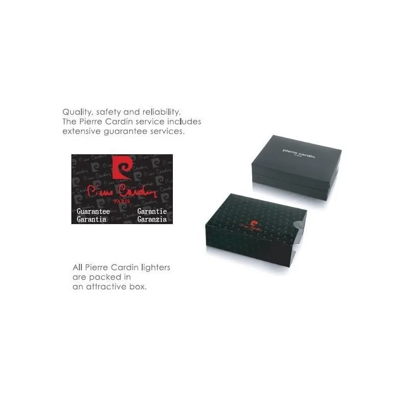 Pierre cardin αναπτήρας πέτρας silver