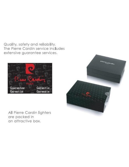 Pierre cardin αναπτήρας Jet flame silver