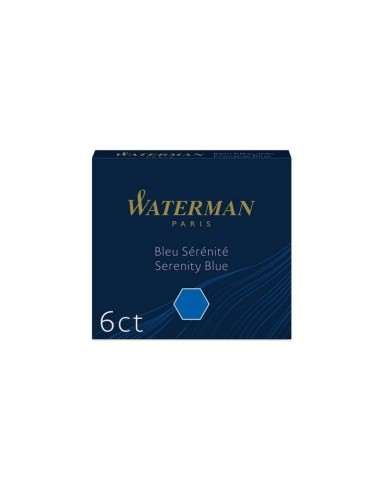 W ΙΝΚ 6pcs ΜΙΝΙ INT'L C/DGES FLOR. BLUE