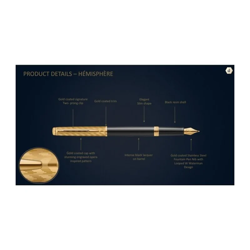 W HEMISPHERE OPERA SE DLX BLK GT BPen