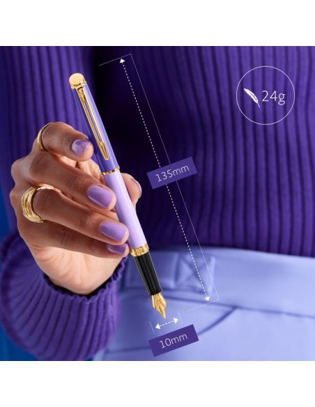 W HEMISPHERE C.BLOCK PURPLE GT FPen F