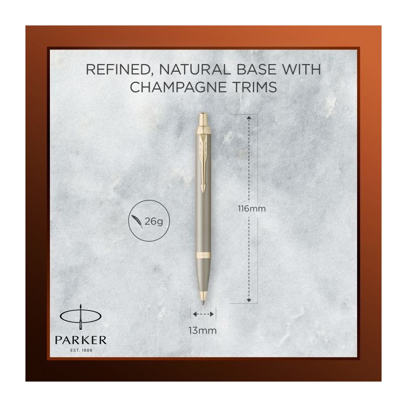 PARKER I.M. SANDSTONE CHT BPen