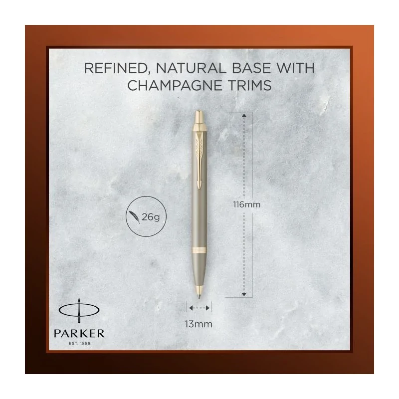 PARKER I.M. SANDSTONE CHT BPen