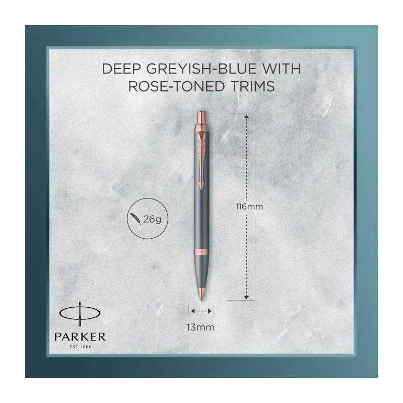 PARKER I.M. SLATE PGT BPen