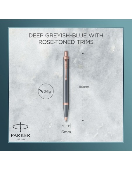 PARKER I.M. SLATE PGT BPen