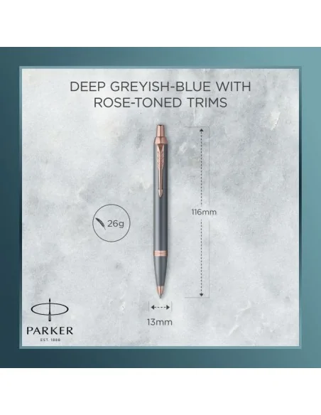 PARKER I.M. SLATE PGT BPen