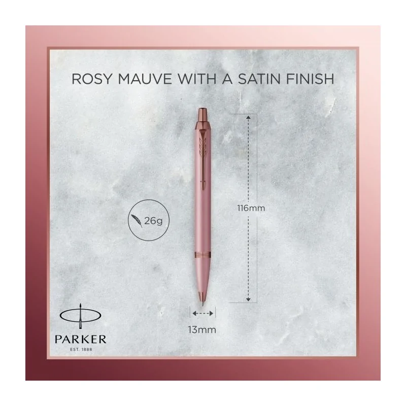PARKER I.M. MAUVE BRT BPen