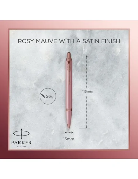 PARKER I.M. MAUVE BRT BPen