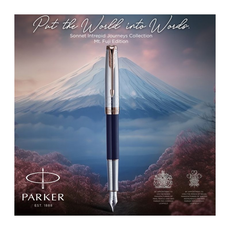 P SONNET SE MOUNTAIN FUJI FP F 18k
