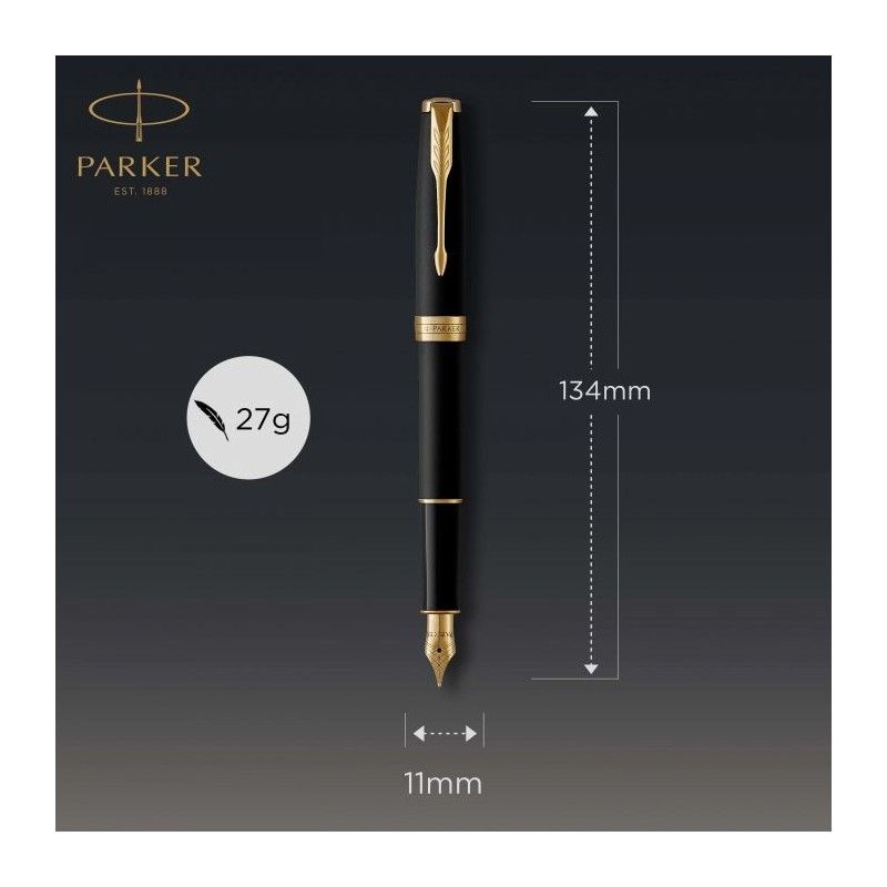 Parker SONNET CORE M.BLACK GT FP F