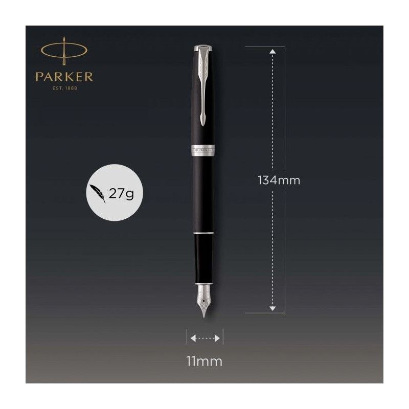 Parker SONNET CORE M.BLACK PT FP F