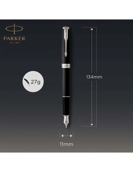 Parker SONNET CORE M.BLACK PT FP F