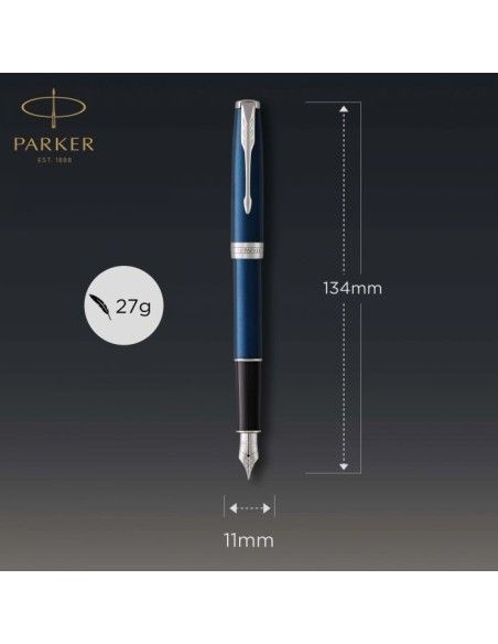 Parker SONNET CORE LQ BLUE ΡΤ FP M