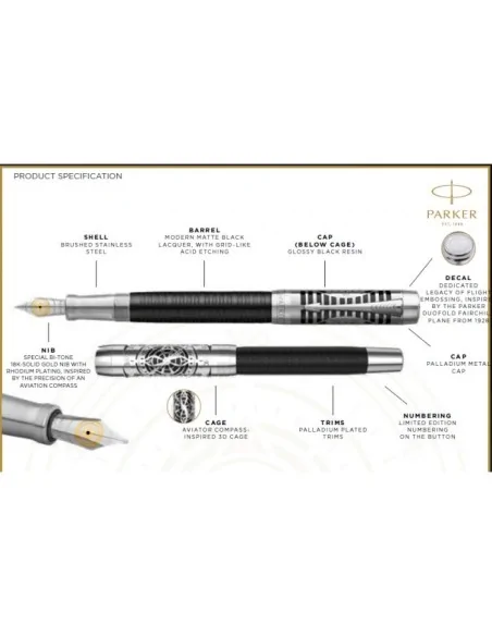 P DUOFOLD LE LEGACY OF FLIGHT CT FP-C M