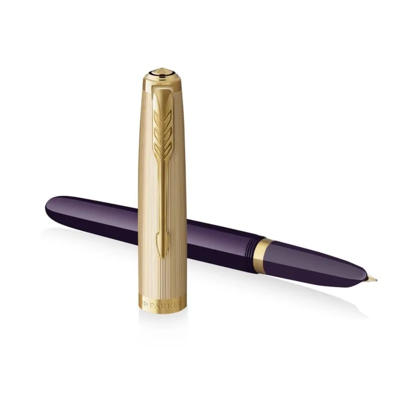 PARKER 51 DLX PLUM GT FP F 18k