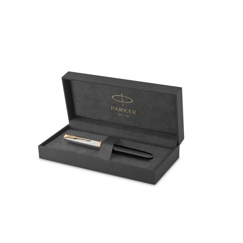 PARKER 51 PRM BLACK GT FP M