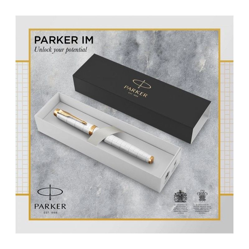 PARKER I.M. PRM PEARL GT FPen F