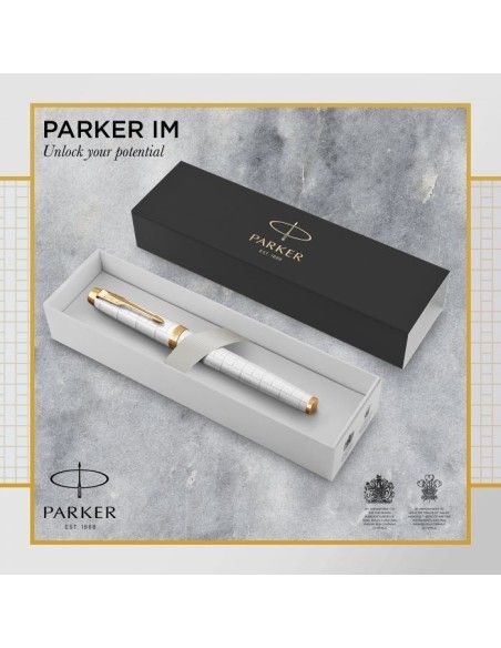 PARKER I.M. PRM PEARL GT FPen F