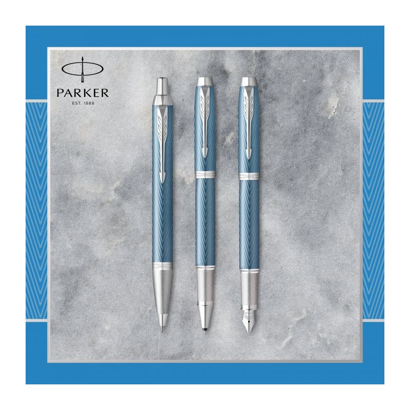 PARKER Ι.Μ. PRM BLUE GREY CT FPen Μ