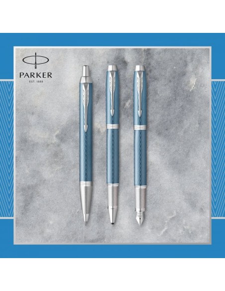 PARKER Ι.Μ. PRM BLUE GREY CT FPen Μ